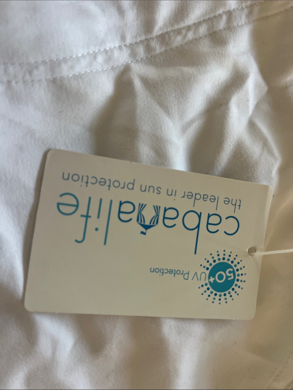 Cabana Life White Women’s Swim Cover-Up